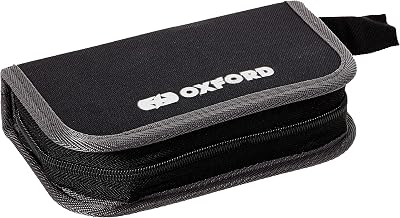 Oxford OX770 Bike Tool Kit Pro 27-Piece Premium Motorcycle Repair Kit Black