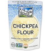 Palouse Brand Certified Glyphosate Residue Free Chickpea Flour | 3 LBS | Family Farmed in Washington State | Unbleached | Non