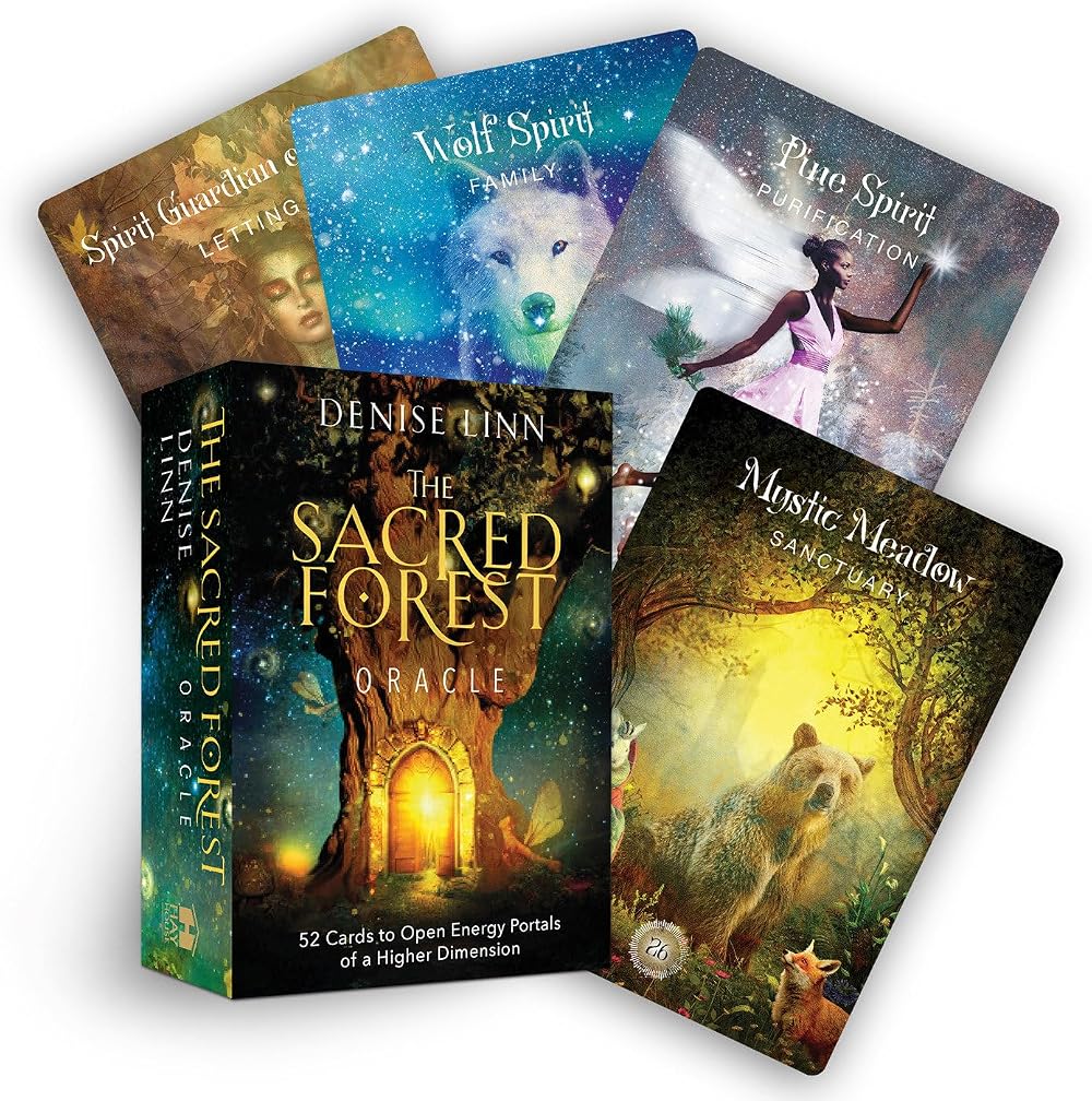 Hay House The Sacred Forest Oracle Cards 52 with Meditations Denise Linn