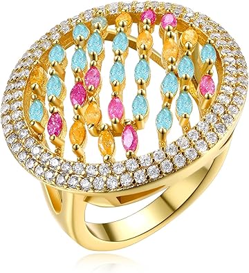 Adisaer Ring Silber Mit Steinringe Damen Mit Stein Alltag Rund Aushohlen Tropfen Bunt Diamant Breit Ringgrosse 49 Bis 60 Verlobungsring Fur Dame Amazon De Schmuck
