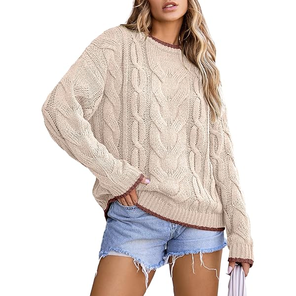 トップス LINKS CHECK KNIT PULLOVER UNCLECAT Women's Striped Checkered Sweater 2025 V Neck Fall