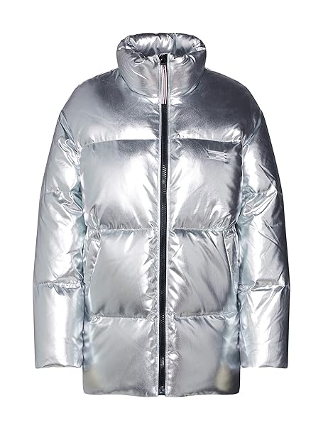Tommy Hilfiger Damen Daunenjacke Tommy Icons Puffer Jacket