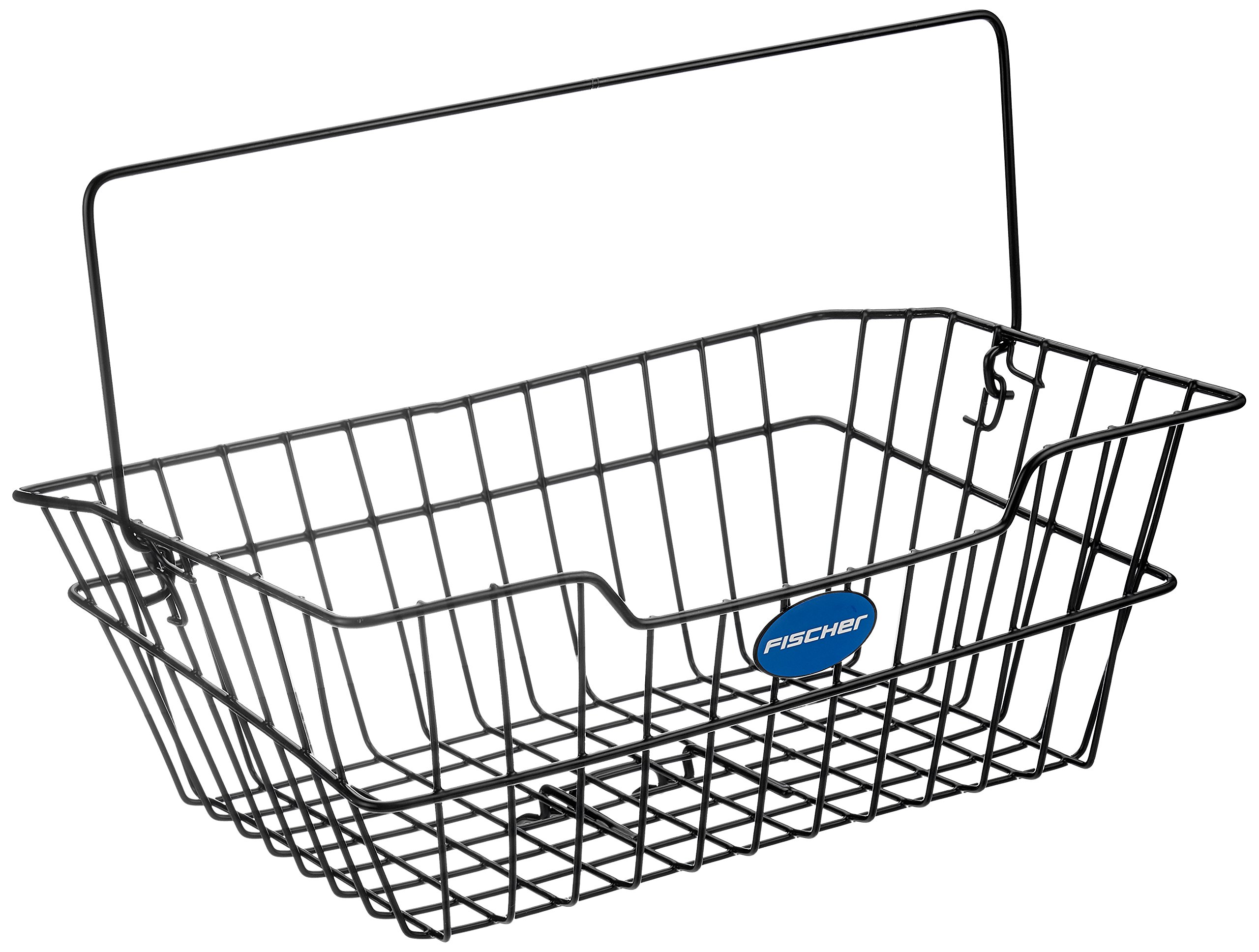 FISCHER Pannier Rack Basket 32 x 40 x 19 cm Black