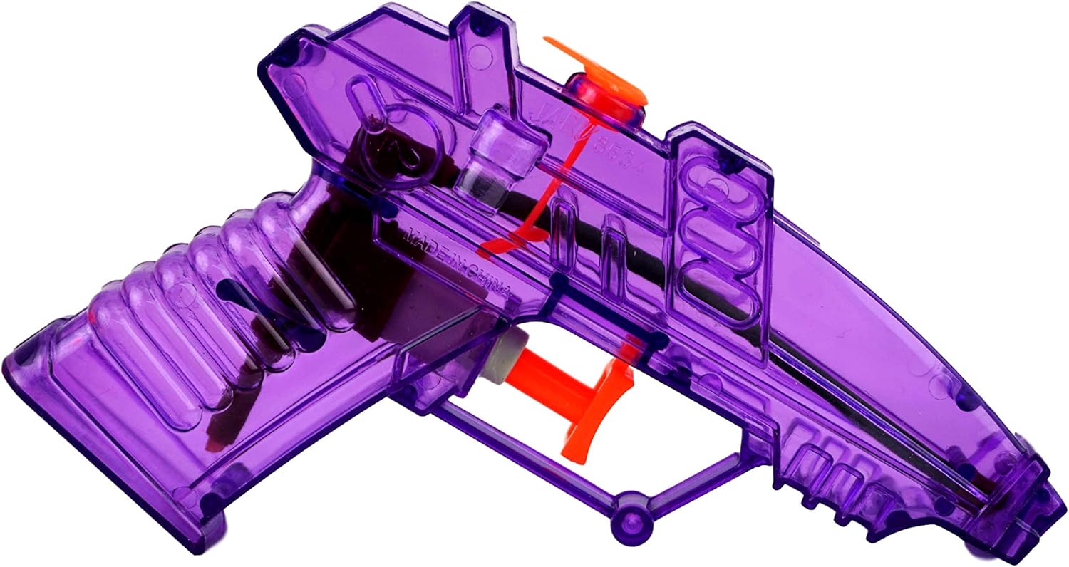 Water Guns (4 units in 1 Pack)| Toy Squirt Gun| Item #858-1p: Toys & Games