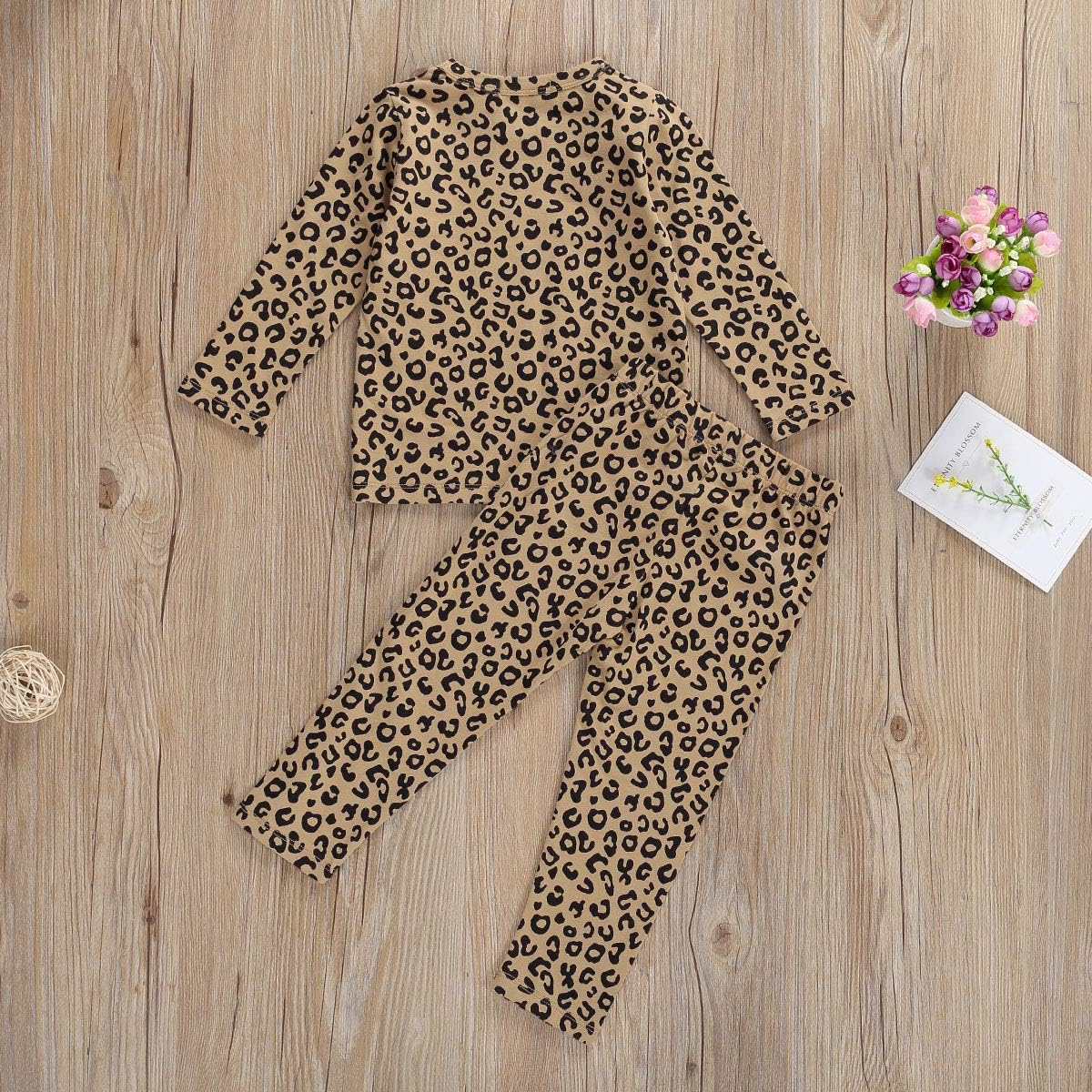 baby leopard pajamas