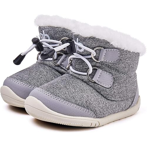 BMCiTYBM Toddler Winter Snow Boots Boys Girls Cold Weather Baby Faux Fur Shoes (Infant/Toddler/Little Kid)