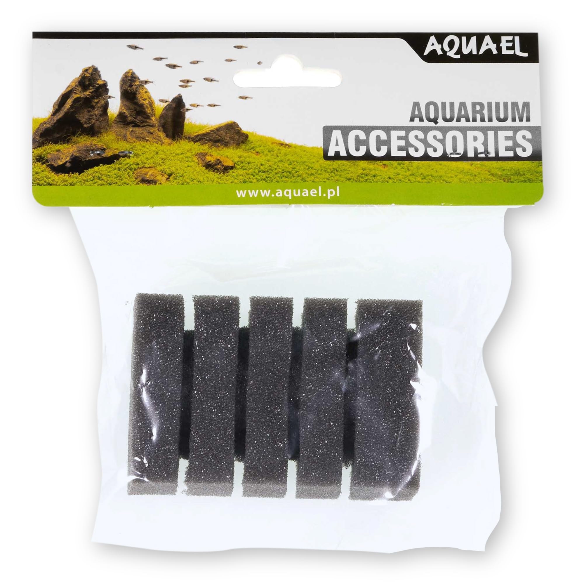 Aquael PAT Mini Aquarium Filter Sponge, black
