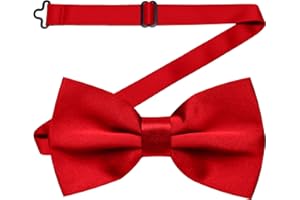 alsat Men's Bow Ties - Pre Tied Bowtie for Men Women Boys - Mens Adjustable Bow Ties for Formal Wear