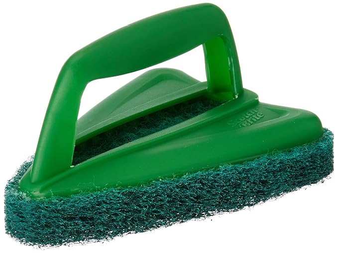 Scotch-Brite Bathroom scrubber brush,Green