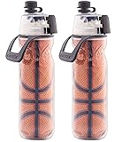 O2COOL Mist 'N Sip Misting Water Bottle 2-in-1 Mist
