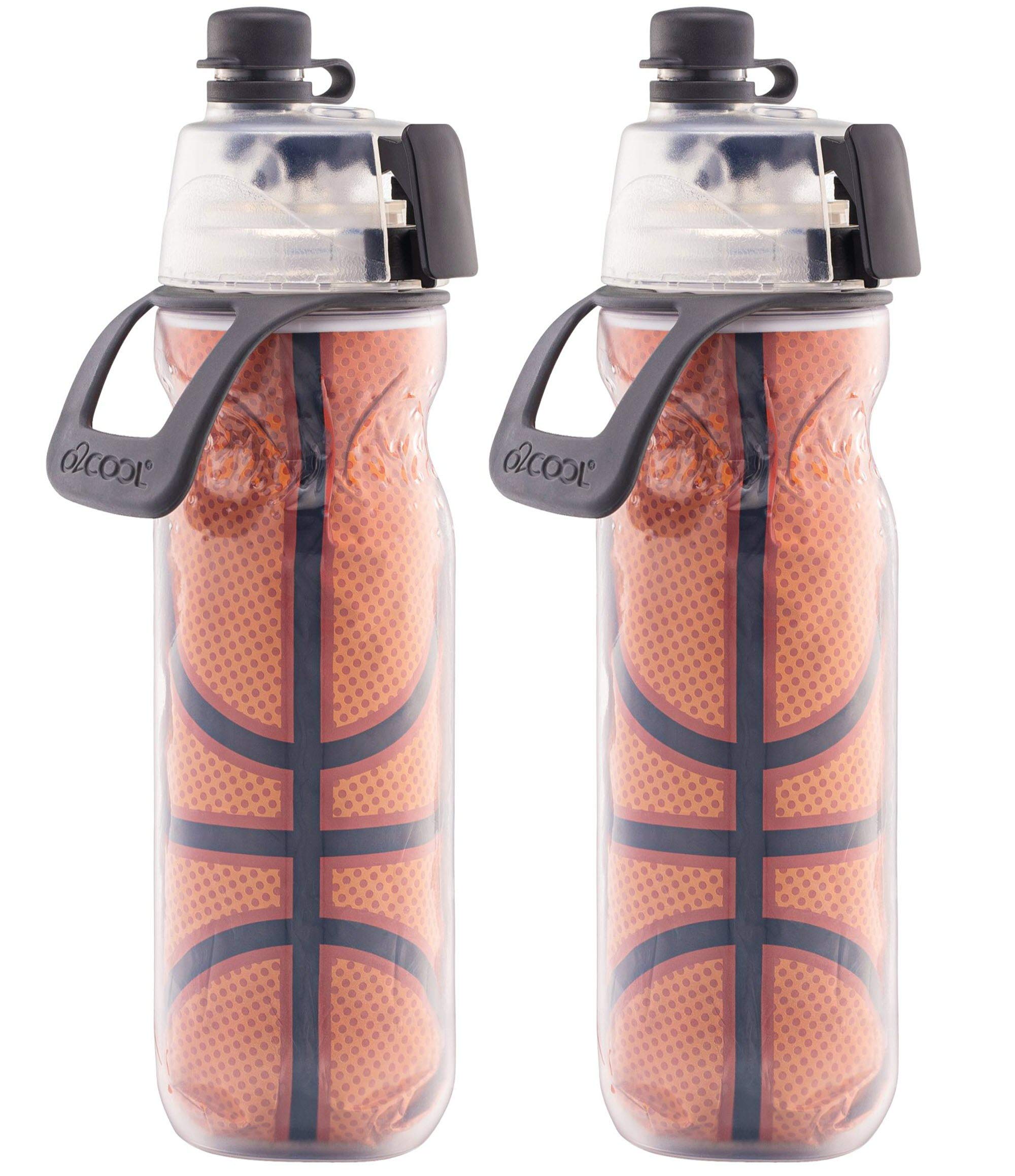 O2COOL Mist 'N Sip Misting Water Bottle 2-in-1 Mist