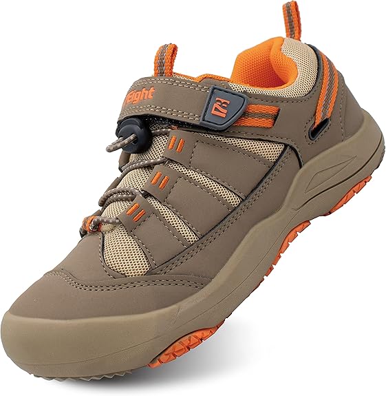 i78 Wing Low Top Kids Boys Girls Toddler Hiking Shoe Protective Toe Non