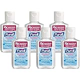 Purell Advanced Hand Sanitizer Refreshing Gel, Clean Scent, 2 fl oz Travel Size Flip Cap Bottle (Pack of 6) – 3155-04-EC