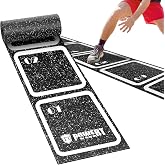 WinnerWhy Rubber Agility Ladder Mat Non-Slip Speed Training Pad | Roll out Design for Easy Storage, Rubber Material, for Soccer Football Footwork Fitness Boxing Gym Workout
