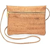 Cork Hip Bag and Small Cross Cross Body with Natural Zipper