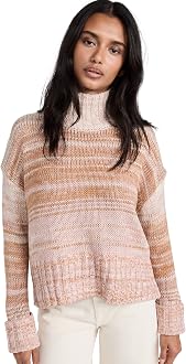 Soft Acrylic Ombre Blair Turtleneck 