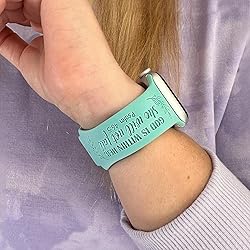 God is Within Her Watch Band compatible with Apple