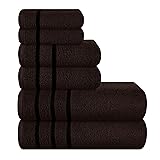 MyOwn Ultra Soft 6 Pack Cotton Towel Set, Contains
