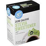 Amazon Brand - Happy Belly Zero Calorie Stevia Sweetener, 140 Count (Previously Sugarly Sweet)