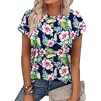 Alaroo Boho Tops for Women Short Sleeve Shirts Spring Clothes Crew Neck Cute Trendy Summer Vacation Outfits Tunic Blouses Floral Hawaii Print 50 S at Amazon Women's Clothing store Alaroo Boho Tops for Women Short Sleeve Shirts Spring Clothes Crew Neck Cute Trendy Summer Vacation Outfits Tunic Blouses Floral Hawaii Print 50 S at Amazon Women's Clothing store