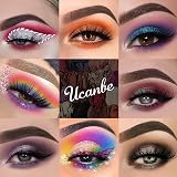 UCANBE 86 Colors Nude Eyeshadow Palette with 15 Brushes Set view 4