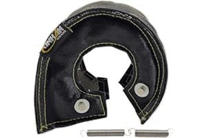 SW INDUSTRIAL T25 Fiberglass Turbo Shield Turbo Blanket High Temperature (Black)