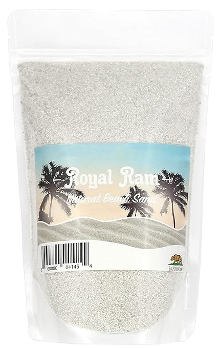 5 Lb White Beach Sand From Florida Keys For Crafts Vase Fillers