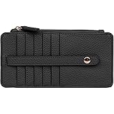 Julia Buxton Vegan Leather Pik-Me-Up® Thin Card Holder Black