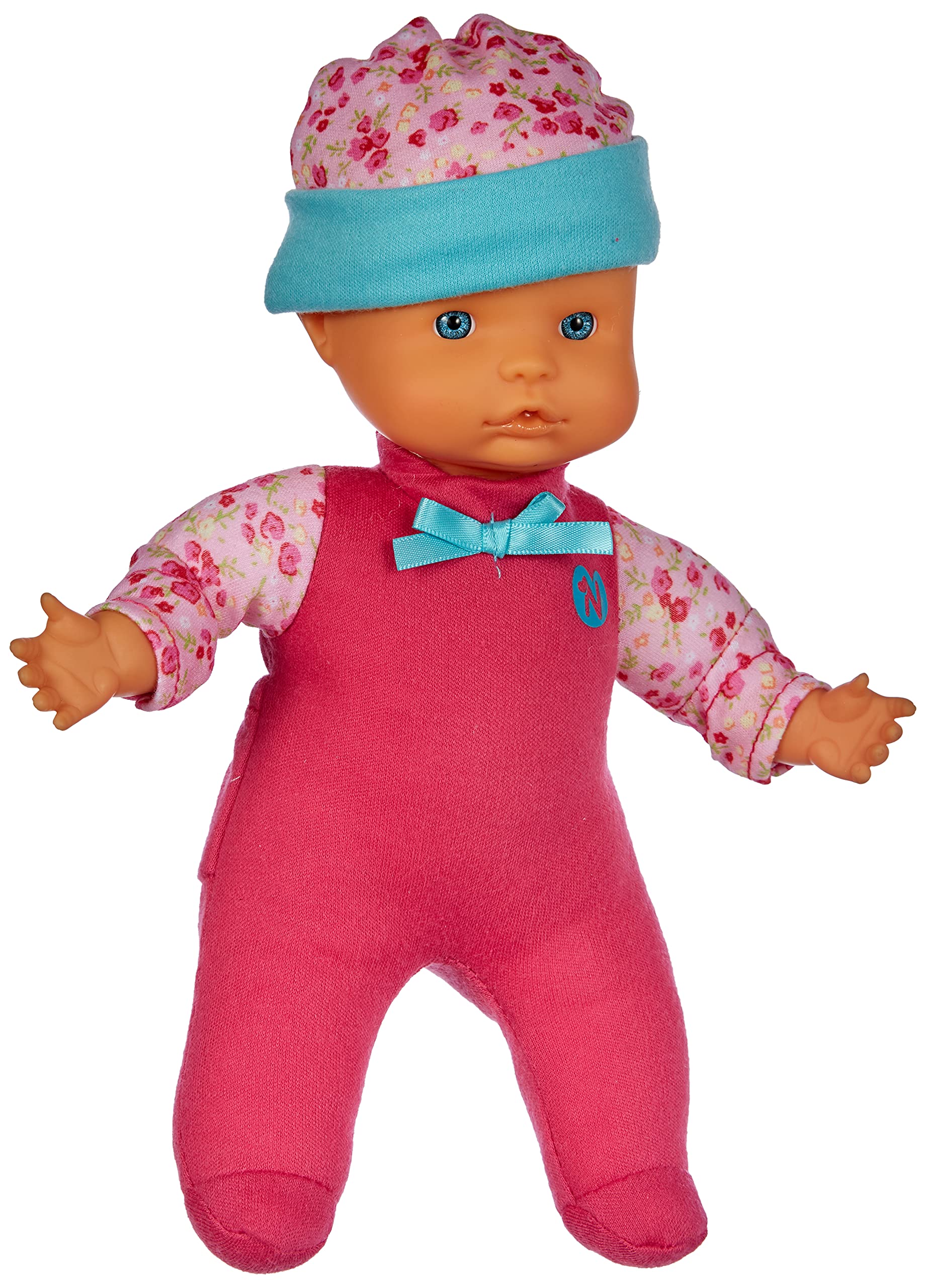 Nenuco Famosa Da Besitos, Baby Doll with Sounds, for Girls and Boys from 10 Months, 10 x 6 x 25 cm (Famous 700014775)