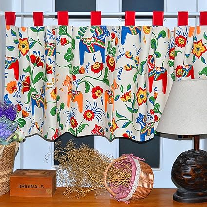 Amazon Com Abreeze Kitchen Curtains Valances Decorative Cafe