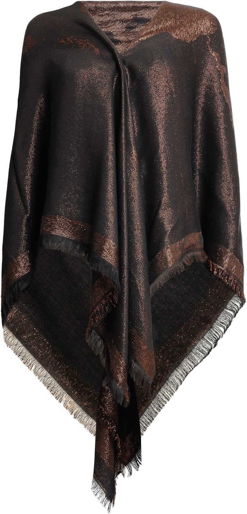 Sciarpa Donna | Alviero Martini Stola 1^ Classe Geo | K184098590001A17A-Nero Oro