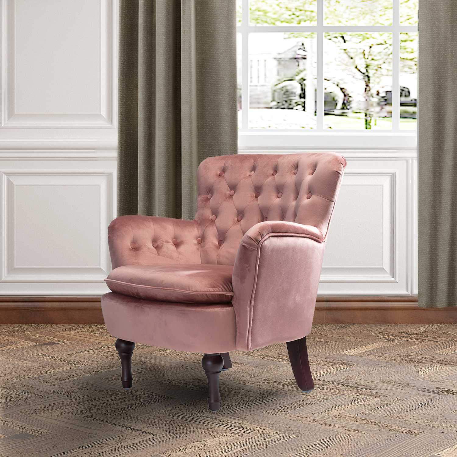 Best pink arm chair for living room