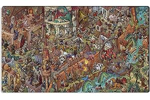 SUFEIYANG New Playmat Where's FBLTHP TCG CCG OCG Trading Card Game Mat Mouse Pad & one Bag (MAT098)