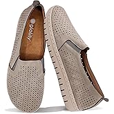 Glolily Elle Perf Women's Comfort Sneakers - Orthotic Lightweight & Flexible Walking Shoes with Arch Support, Comfortable Casual Fashion Shoes for Women