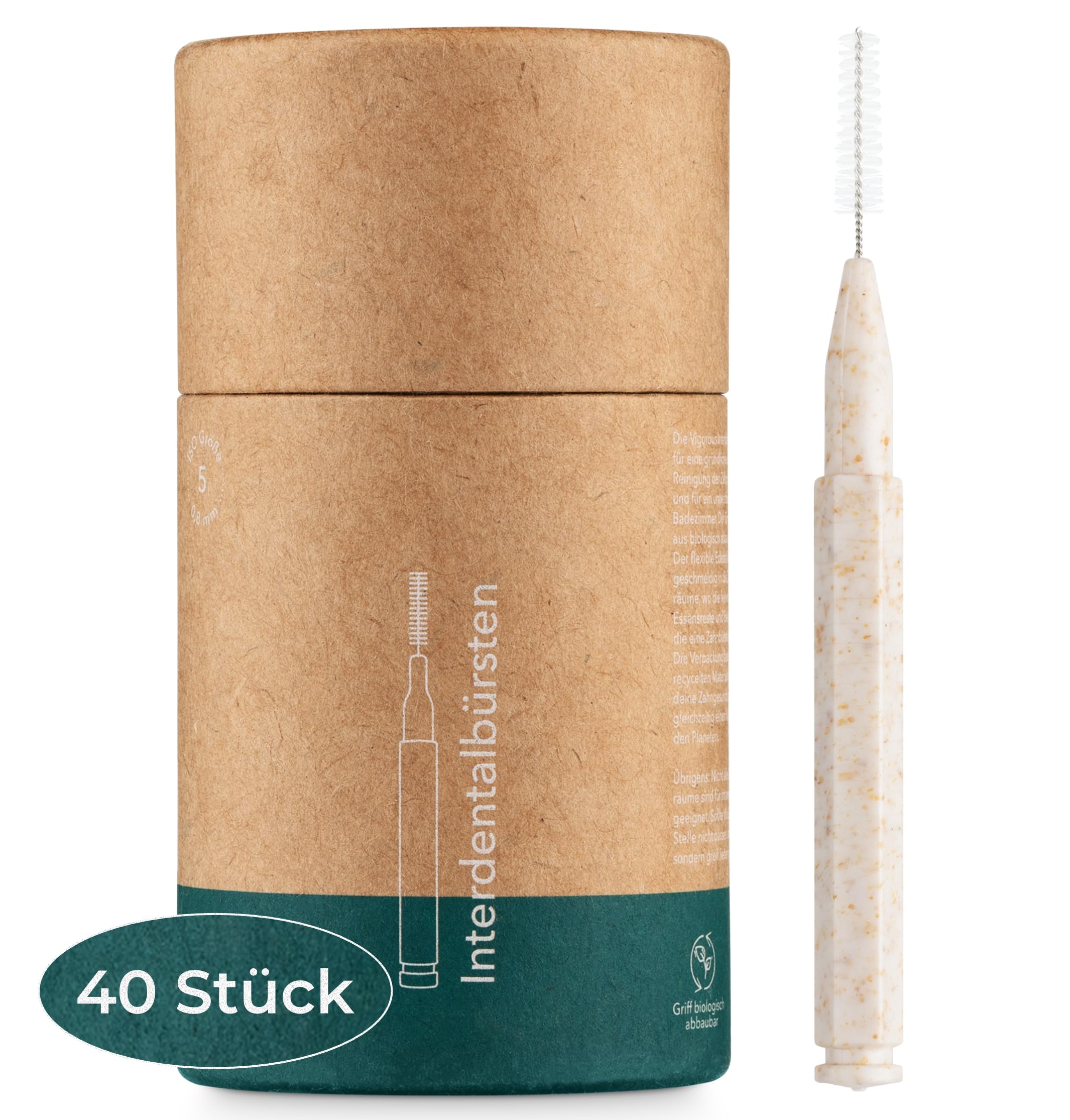 Mua Pack of 40 Sustainable Interdental Brushes, ISO 2, 0.5 mm