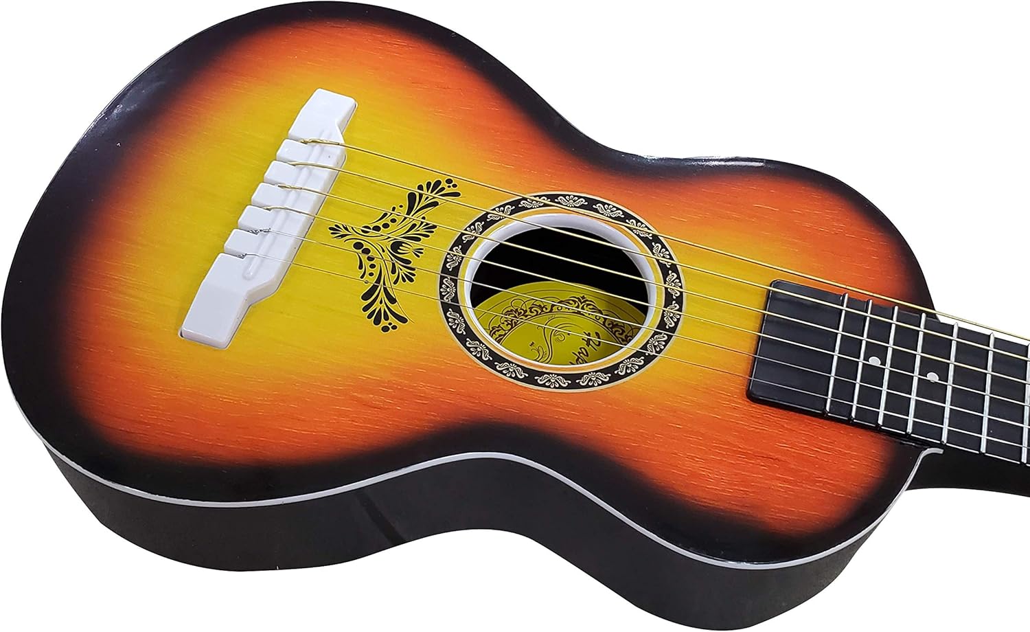 Happy Tune 6 String Acoustic Guitar Toy For Kids - Amazon Com Liberty Imports Happy Tune 6 String Acoustic Guitar Kids Toy Vibrant Sounds And Realistic Strings Beginner Practice Musical Instrument Amber Sunburst Toys Games