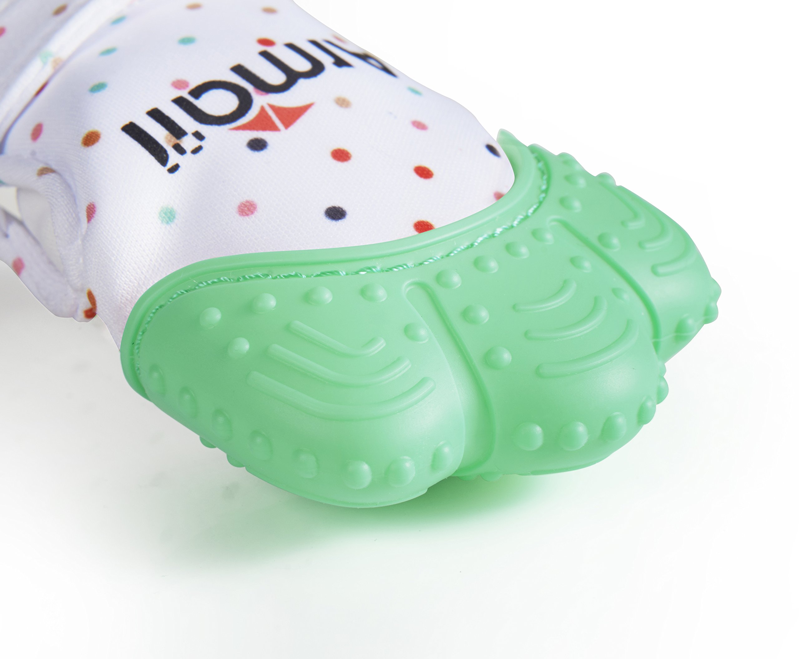 Armati Gel Teether Offer Self-Soothing Fun - Silicone and BPA free - Light Green