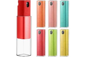 LOYIM 6 Pcs Screen Cleaner Spray and Wipe 2 in 1 Touchscreen Mist Cleaner Tool Empty Portable Mini Screen Cleaner Bottle Spray for Phone Laptop Screen Computer Cleaner Accessory(Fresh Color)