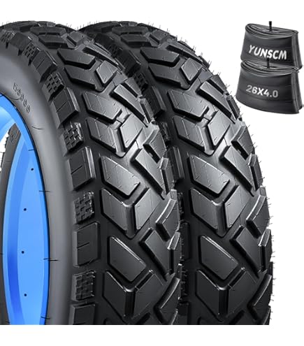 Amazon.com : MZBZYU 26x4.0 E-Bike Fat Tires | 26 x 4.0 inch