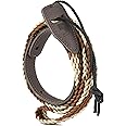 D'Addario Accessories Mandolin Strap - Mandolin Accessories - Braided Mandolin Strap - Brown/Cream