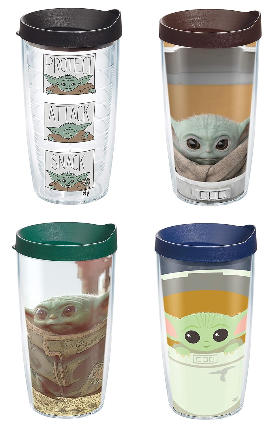 Baby Yoda Merchandise Offers 75 Double Wall Tumblers - Star Wars The Mandalorian Collection