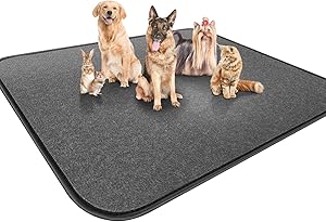 Gimars Upgrade Heavy Absorbency Non-Slip Washable Dog Pee Pads, Reusable 72"x72" Anti-Tear Dog Training Pads, Quick Dry Whelping Pads for Dogs, Dog Pads for Incontinence, Crate, Playpen