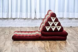 Leewadee 3-Fold Mat with Triangle Cushion
