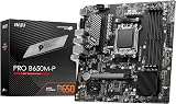 MSI PRO B650M-P Motherboard Micro-ATX AM5 DDR5 6000+ OC 2.5G LAN