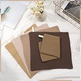 Meng Jiaran 5 Pack Baby Muslin Squares 100 Cotton Washcloths Gentle Wipes view 7