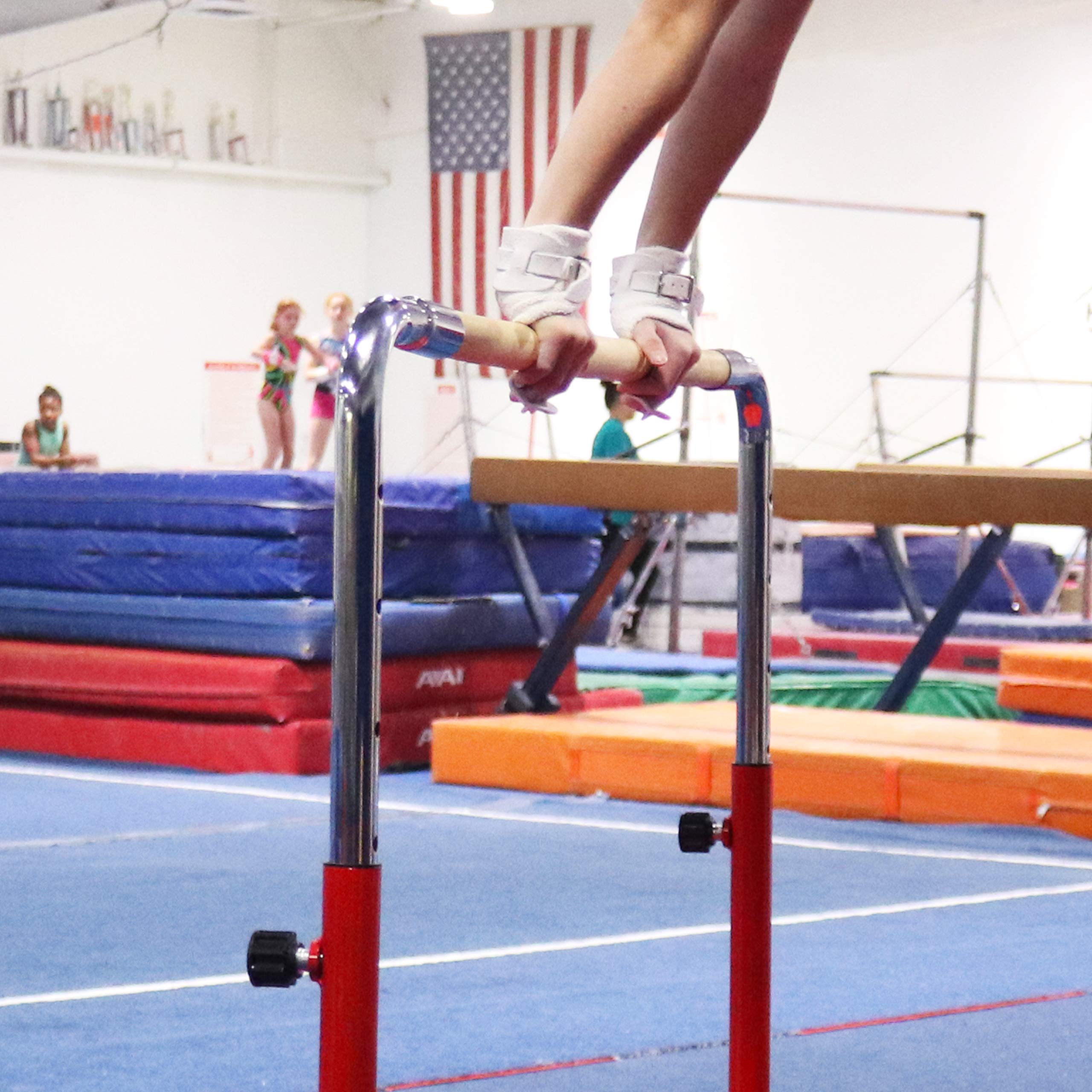 Titan Fitness Adjustable Jr. Kip Bar, Horizontal Bar, Gymnastics