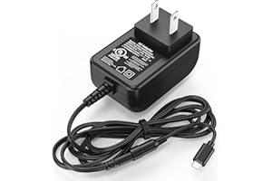 HIENADTOR 5V Type C Jump Starter Charger Replacement Fit for Gooloo Power Cord AC Adapter for Gooloo GP4000 GP3000 GP2000 Portable Car Jump Starter, Charging Plug for Gooloo 1000mA 2000mA 3000mA Peak Type-C