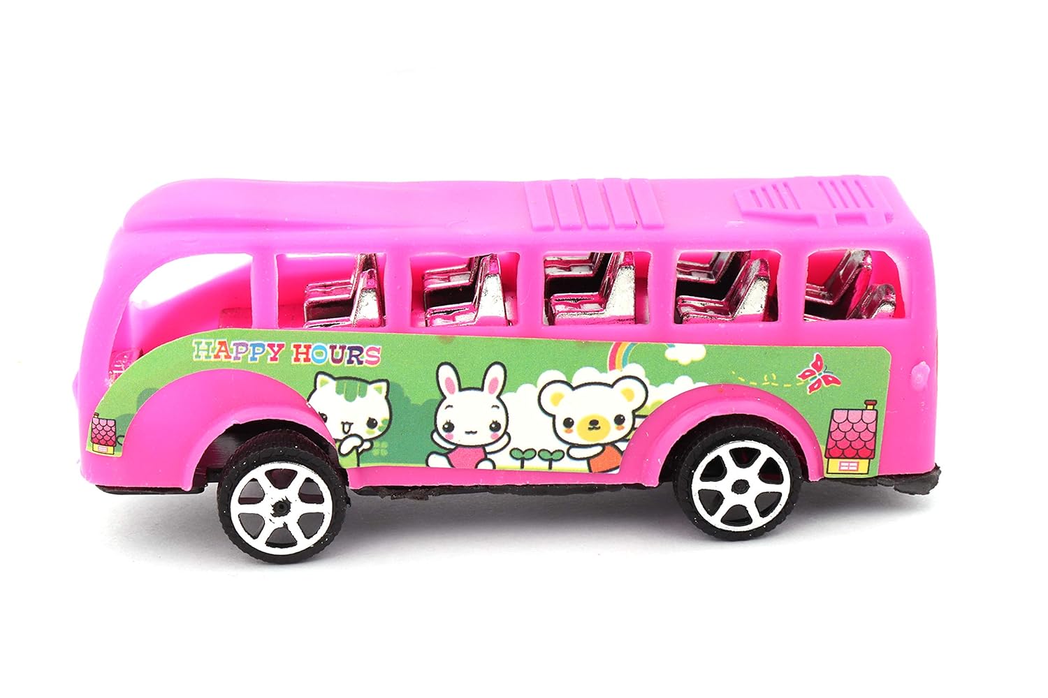pink bus toy