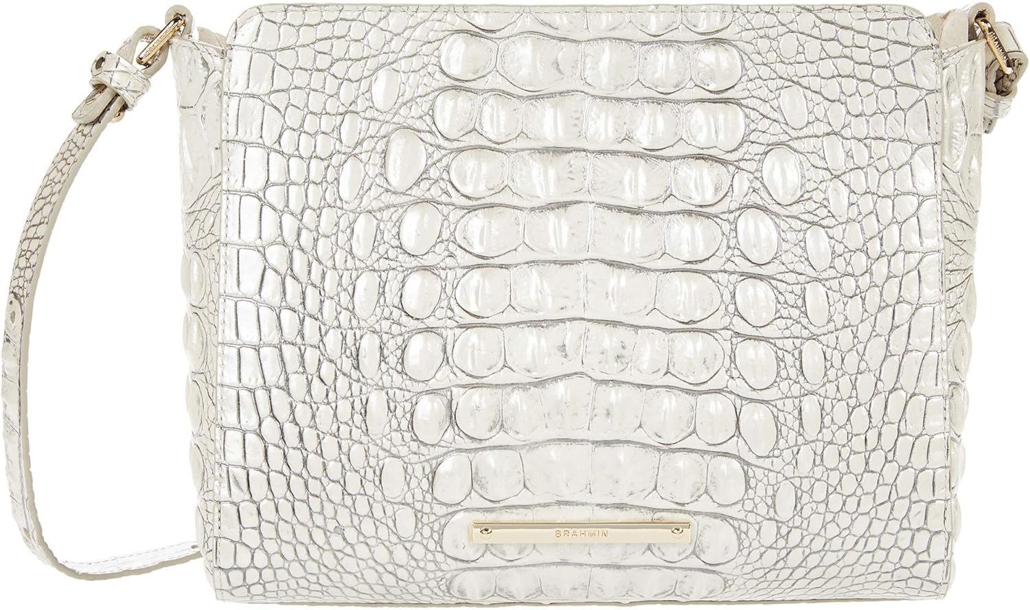 Brahmin Melbourne Carrie Crossbody Bag Moonrise One Size Handbags