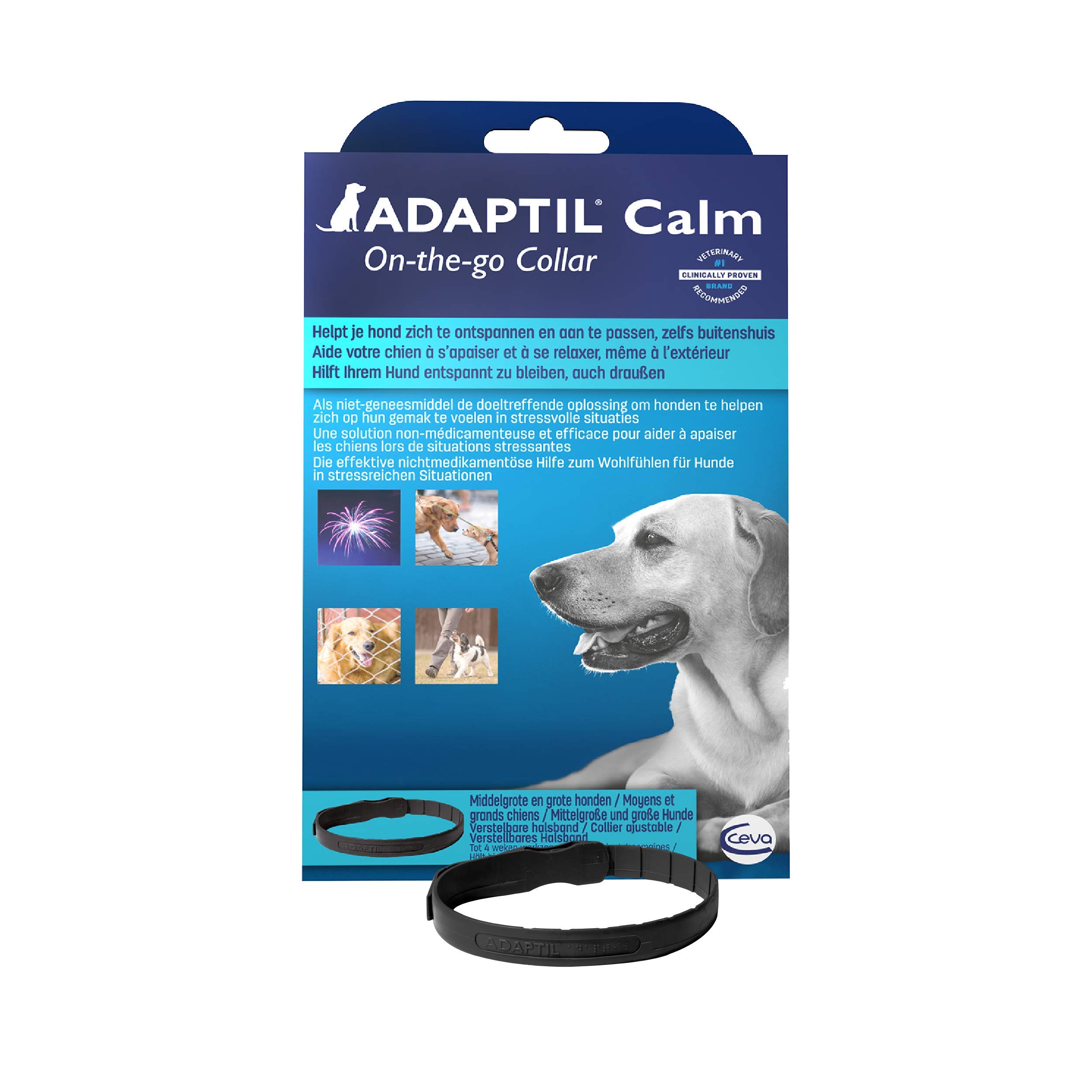 ADAPTIL Calming Pheromone Collar for Dogs, Medium/Large